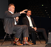 Arnold Schwartzenegger, Jürgen Höller (©Foto: Martin Schmitz)
